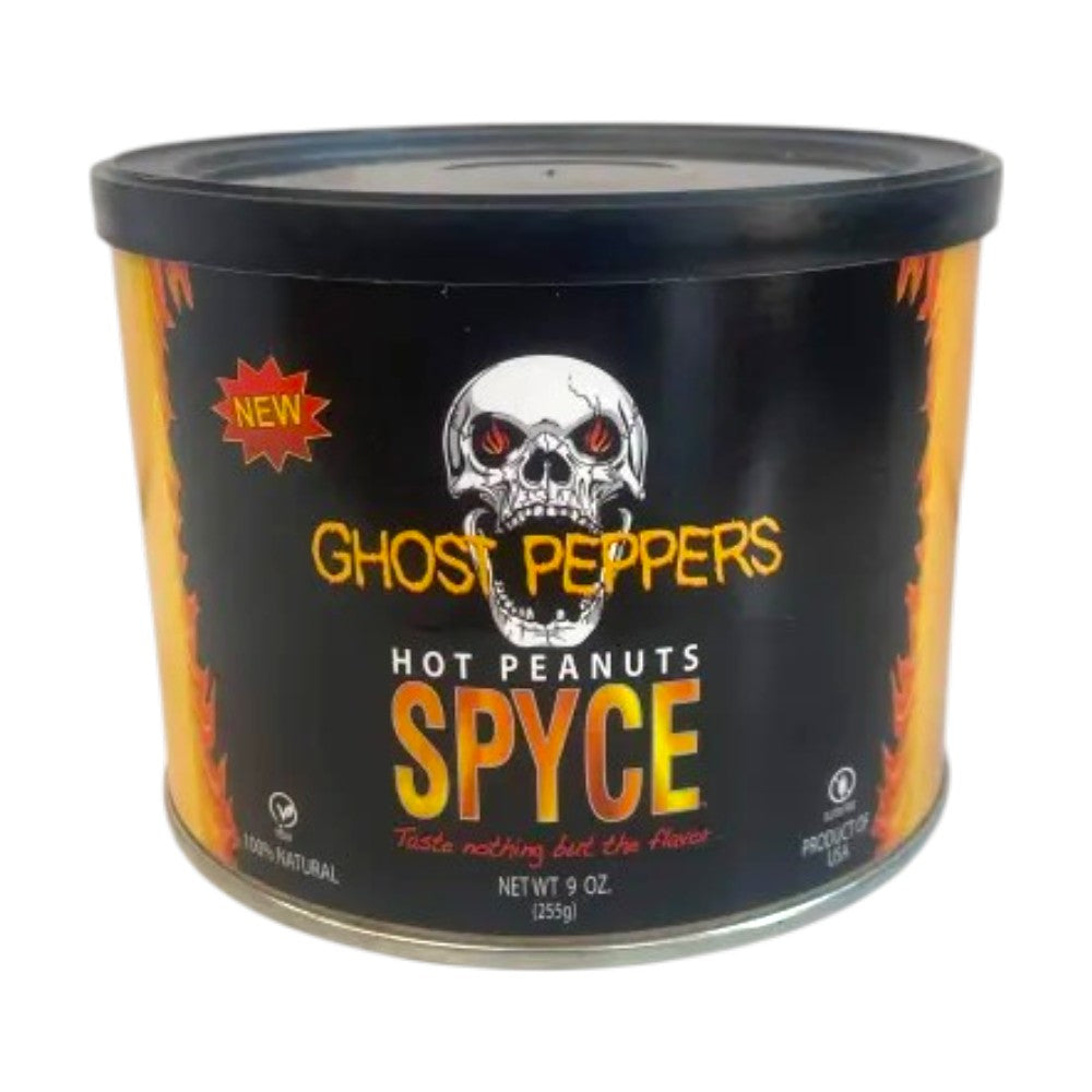 GHOST PEPPER HOT PEANUTS SPYCE