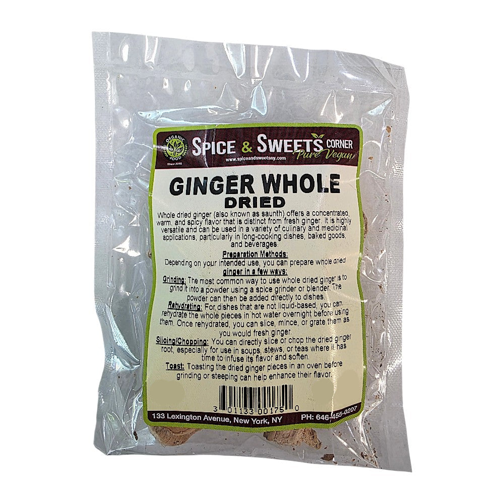 GINGER WHOLE DRIED