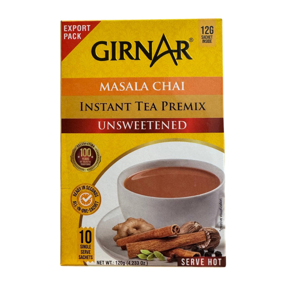 GIRNAR MASALA CHAI INSTANT TEA PREMIX UNSWEETENED