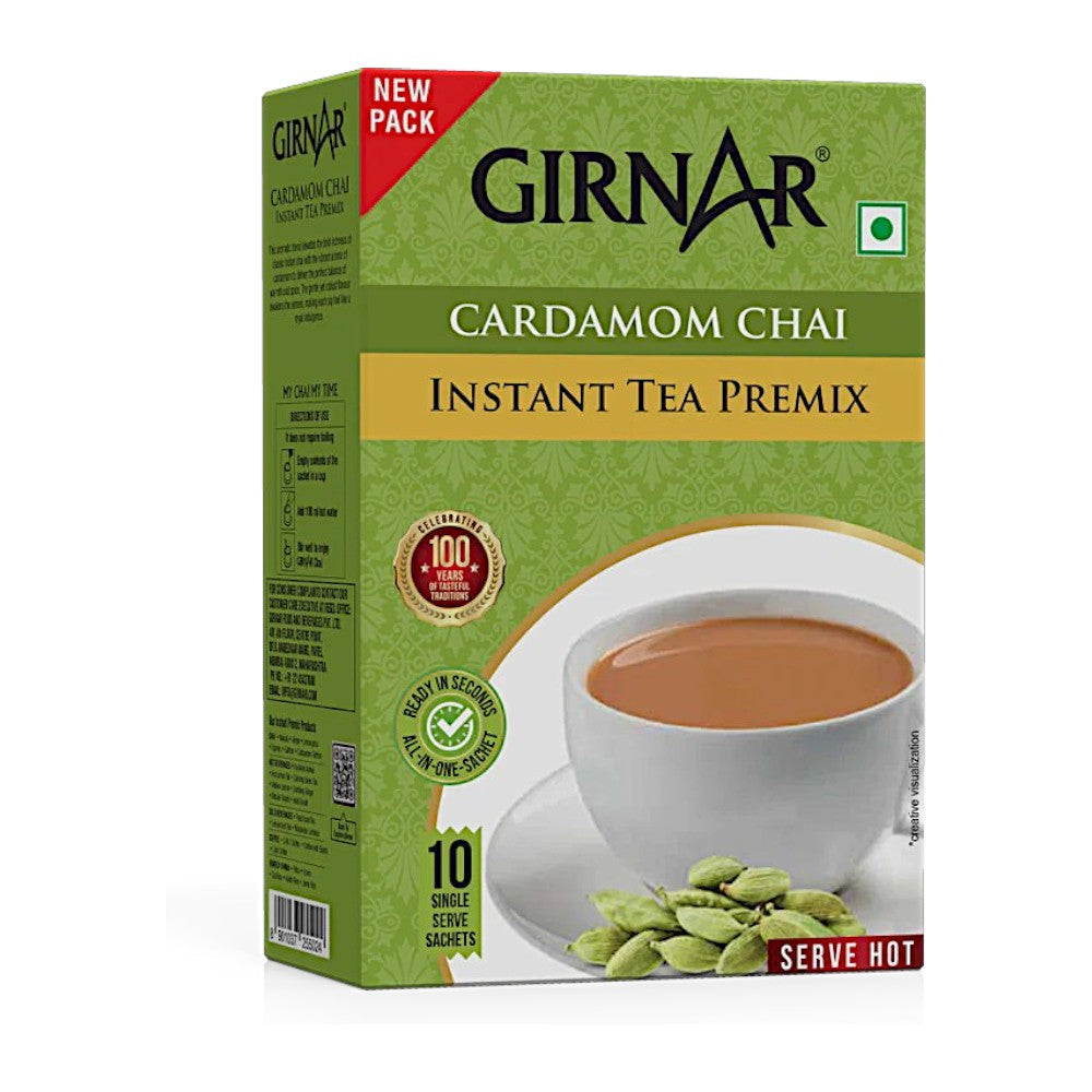GIRNAR CARDAMOM CHAI INSTANT TEA PREMIX