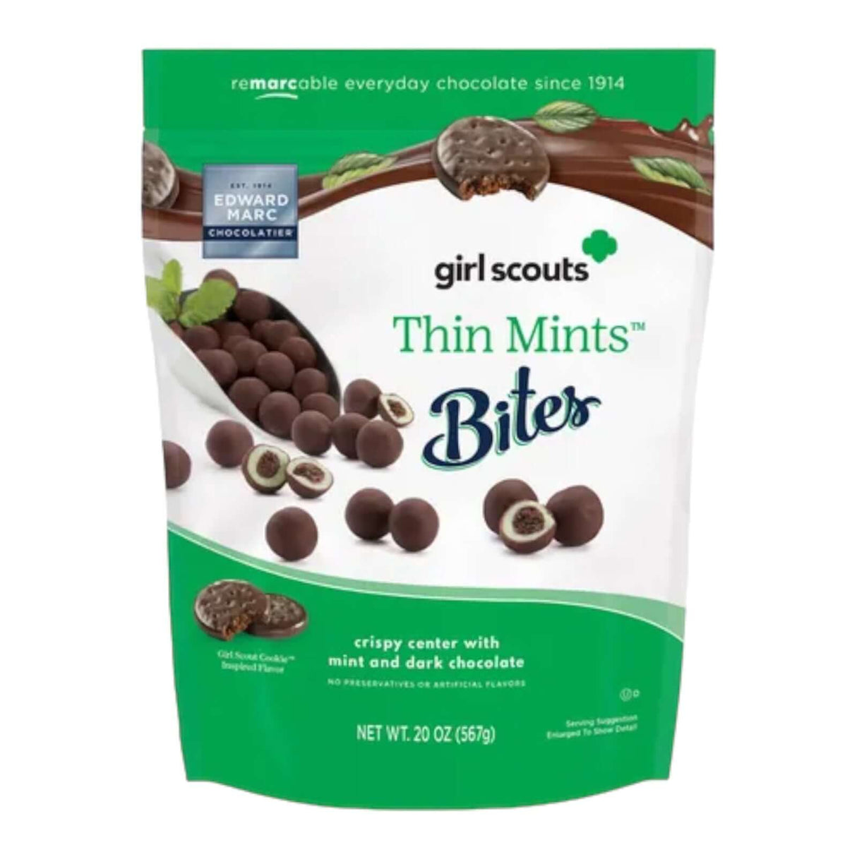 Girl Scouts Thin Mints Bites