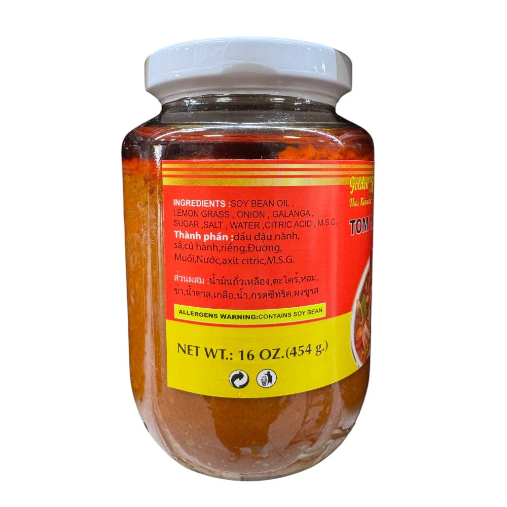 yumページです Golden Thai Kinnaree Instant Tom Yum Soup Paste – ZHICAY FOODS