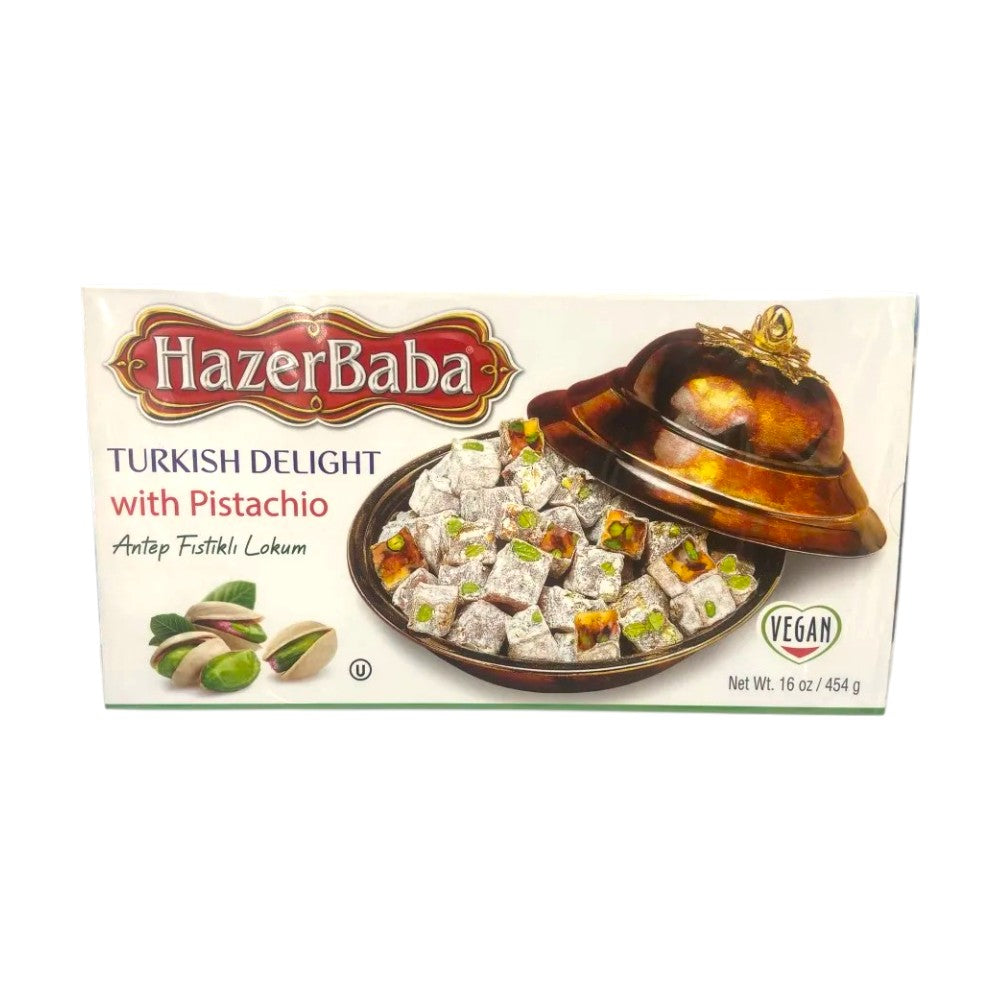 HAZERBABA TURKISH DELIGHT WITH PISTACHIO