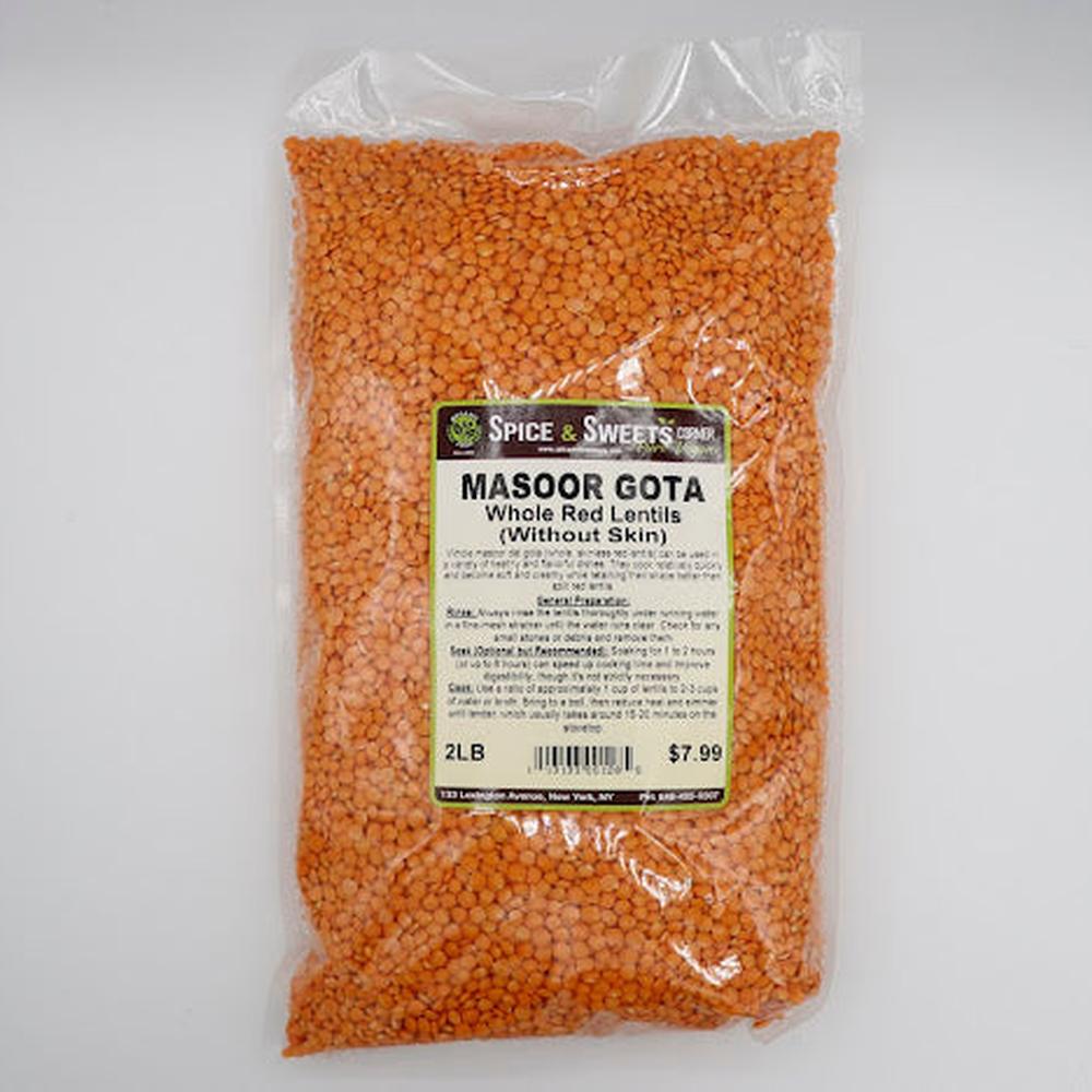 MASOOR GOTA (whole red lenticels without skin)