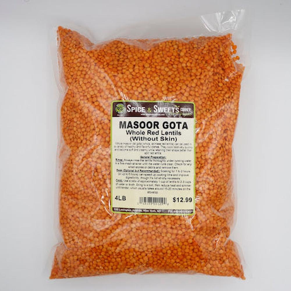 MASOOR GOTA (whole red lenticels without skin)