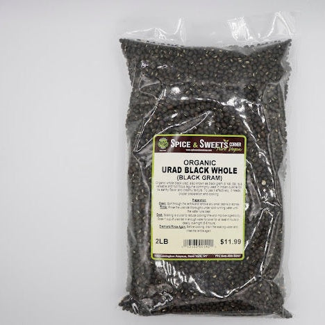 URAD BLACK WHOLE ORGANIC (Whole Black Gram)