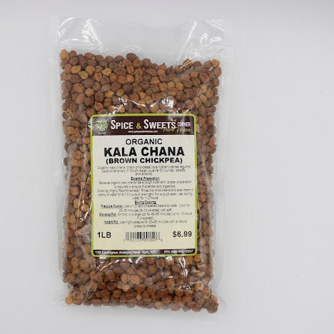 KALA CHANA ORGANIC (Brown Peas)