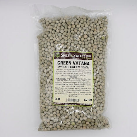 GREEN VATANA (whole green peas)