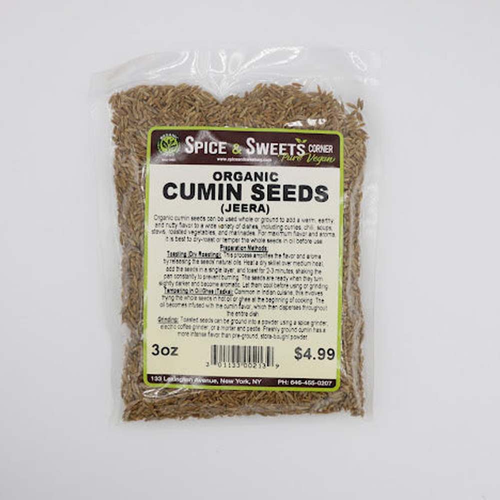 CUMIN SEEDS ORGANIC (JEERA)