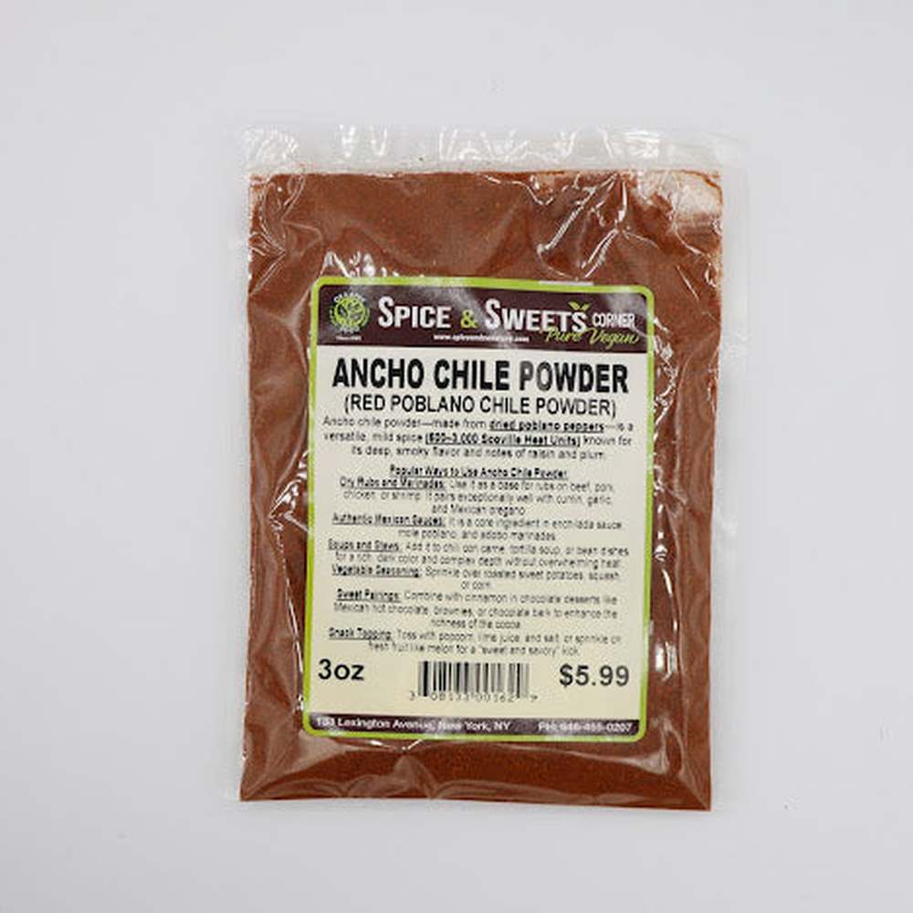 ANCHO CHILE POWDER (red poblano chile powder)