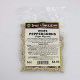 WHITE PEPPERCORNS (piper Nigrum)
