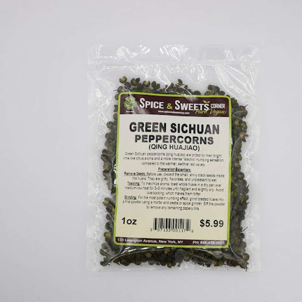 GREEN SICHUAN PEPERCORNS