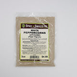 WHITE PEPPERCORNS GROUND