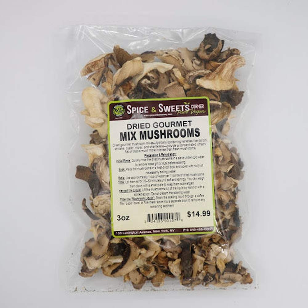 DRIED GOURMET MIXED MUSHROOMS