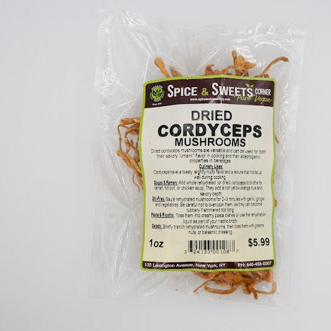 DRIED CORDYCEPS MUSHROOMS