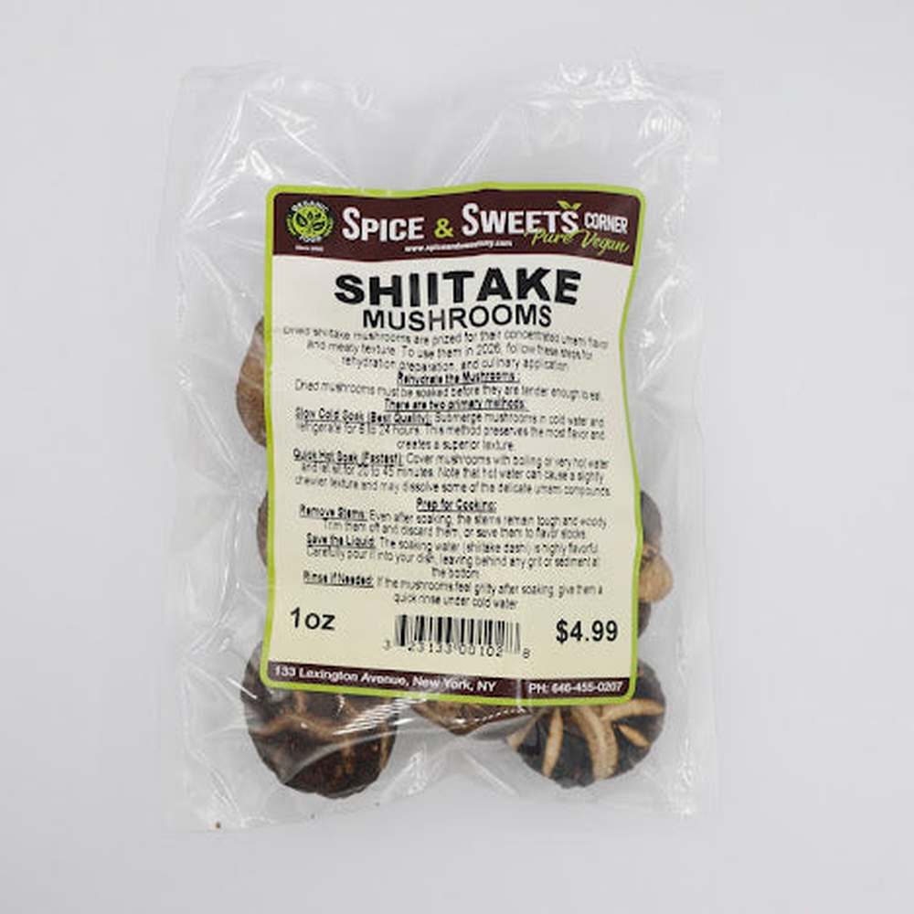 SHITAKE MUSHROOMS