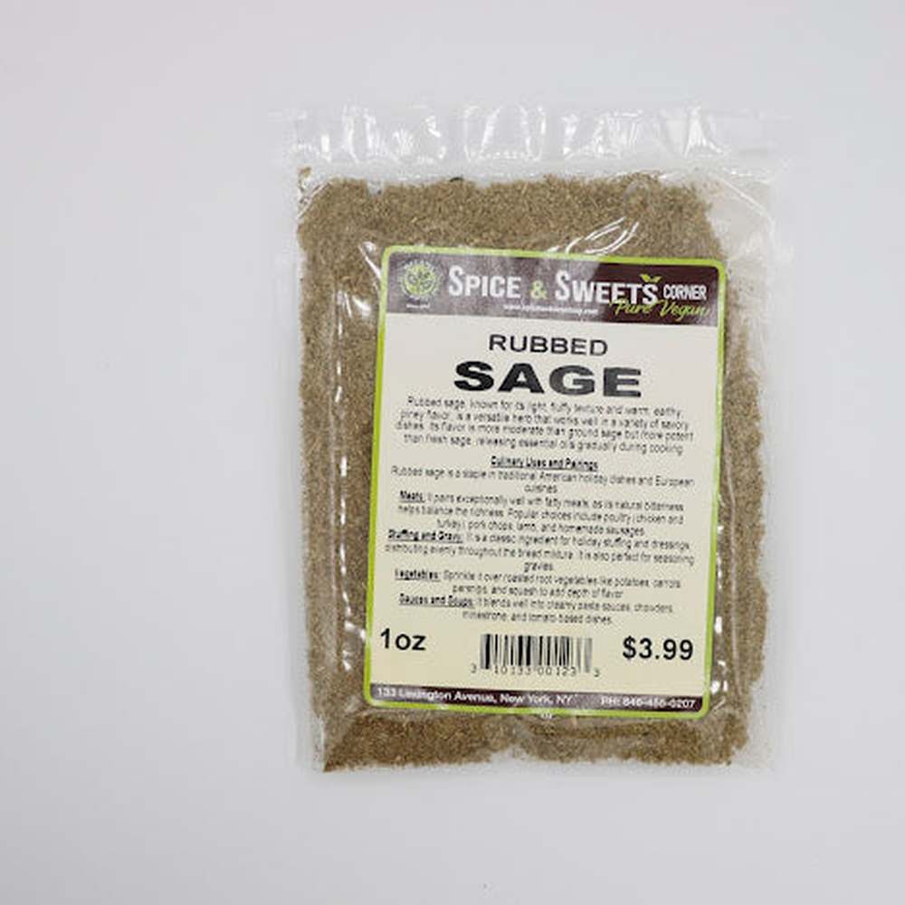 SAGE RUBBED