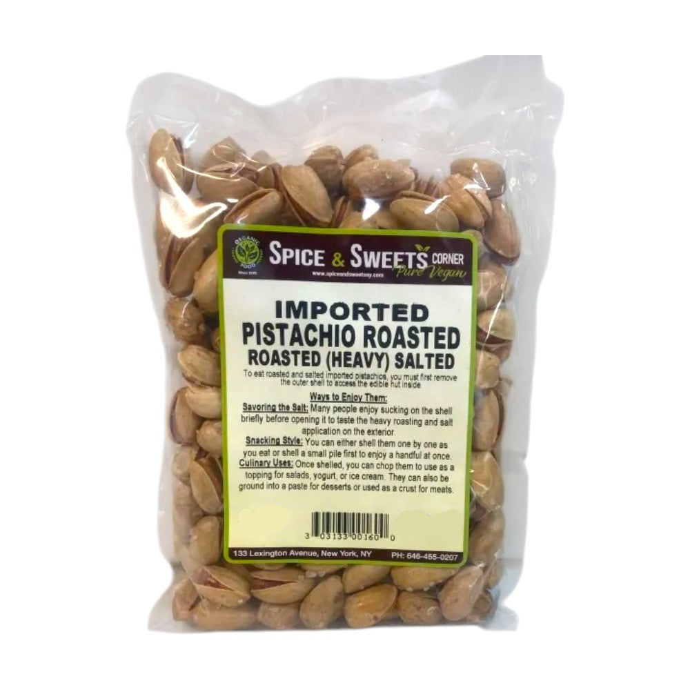IMPORTED PISTACHIO ROASTED (HEAVY) SALTED