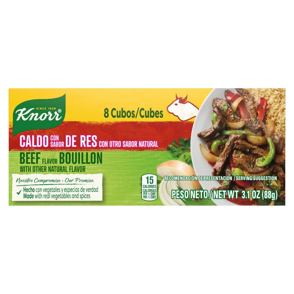KNORR BEEF FLAVOUR BOUILLON CUBES