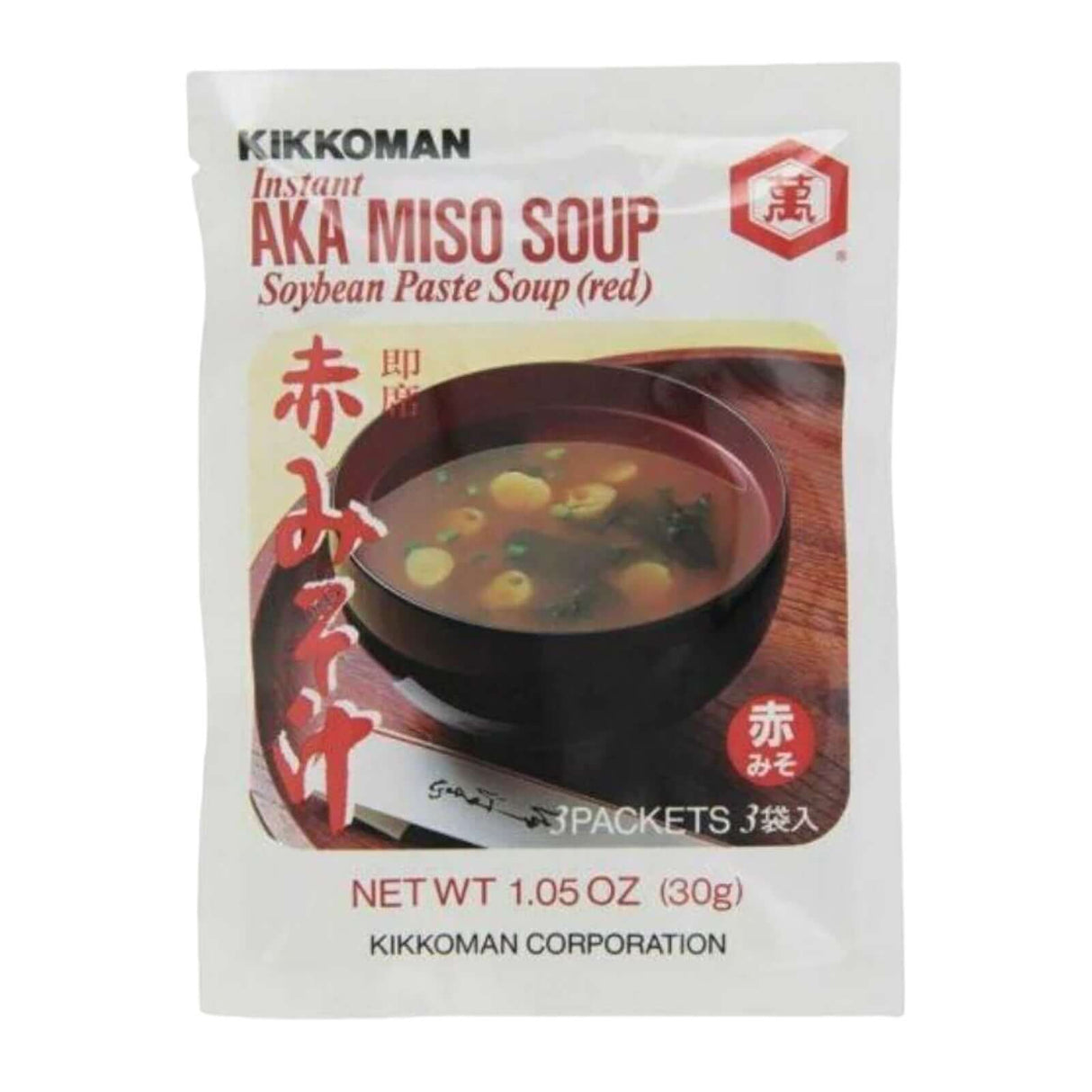 Kikkoman Instant Aka Miso Soup Red