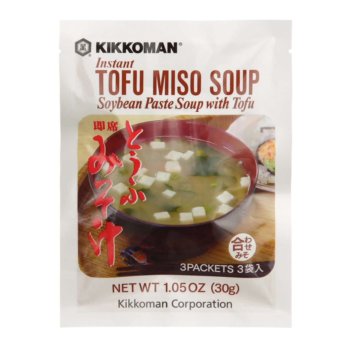 Kikkoman Instant Tofu Miso Soup