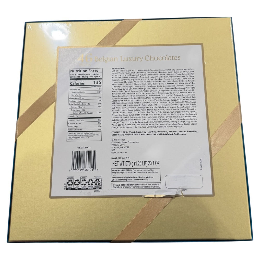 Kirkland Bergian Luxury Chocolates Blue 20.1oz