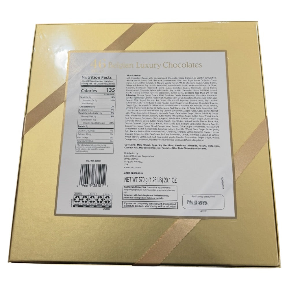 Kirkland Bergian Luxury Chocolates Blue 20.1oz