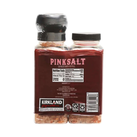Kirkland Pink Salt, Grinder with Refill