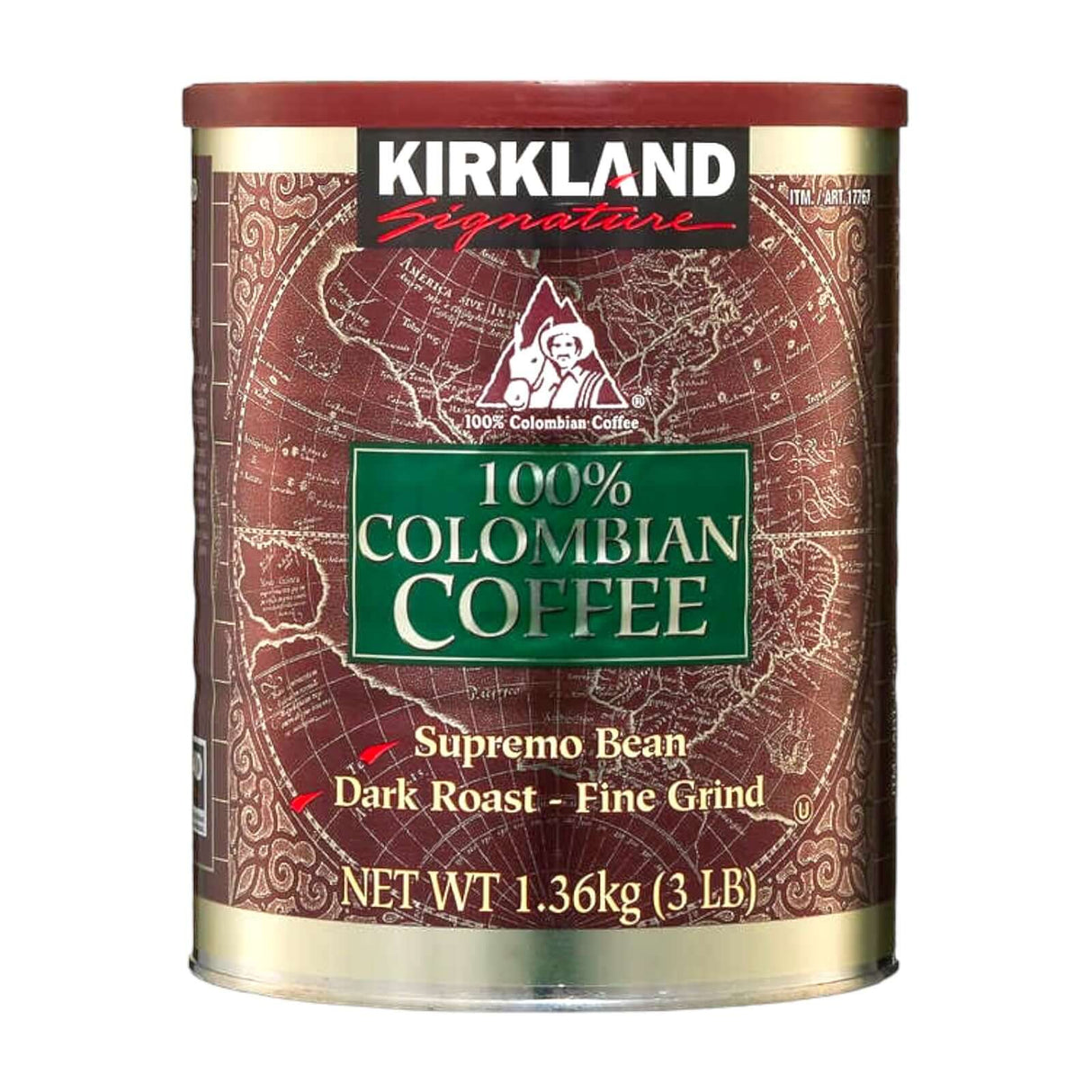 Kirkland Signature 100% Colombian Coffee, Dark Roast