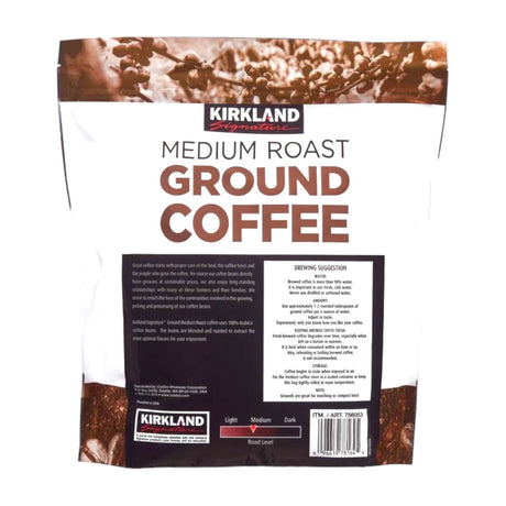 Kirkland Signature Ground Coffee Medium Roast