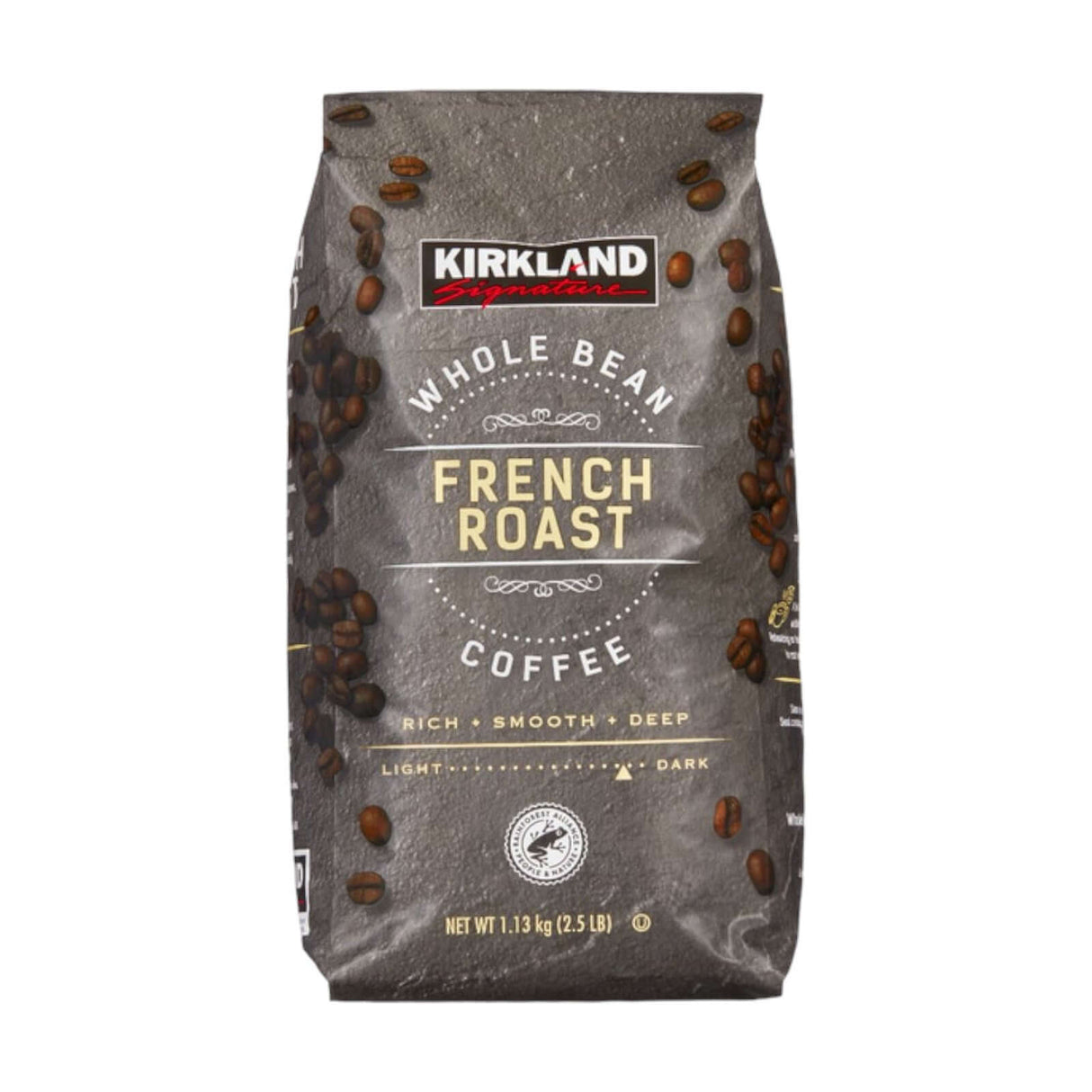 Kirkland Signature Whole Bean Coffee, French Roast