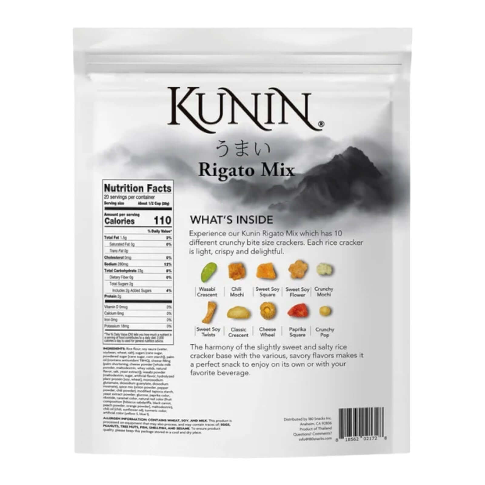 Buy Kunin Thai Arare Cracker Mix, 20 oz Online – ZHICAY FOODS