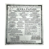 Lijjat Jeera Papad (Cumin)