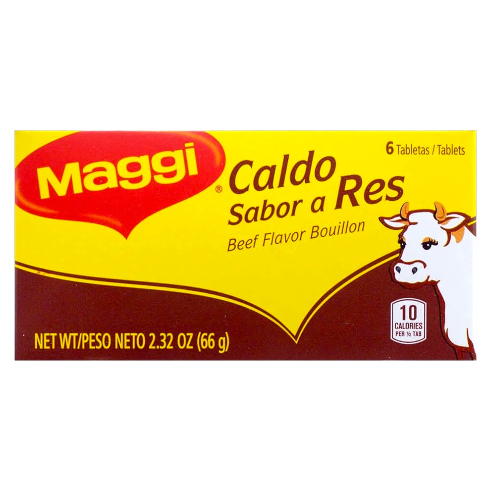 MAGGI BEEF FLAVOR BOUILLON CUBES