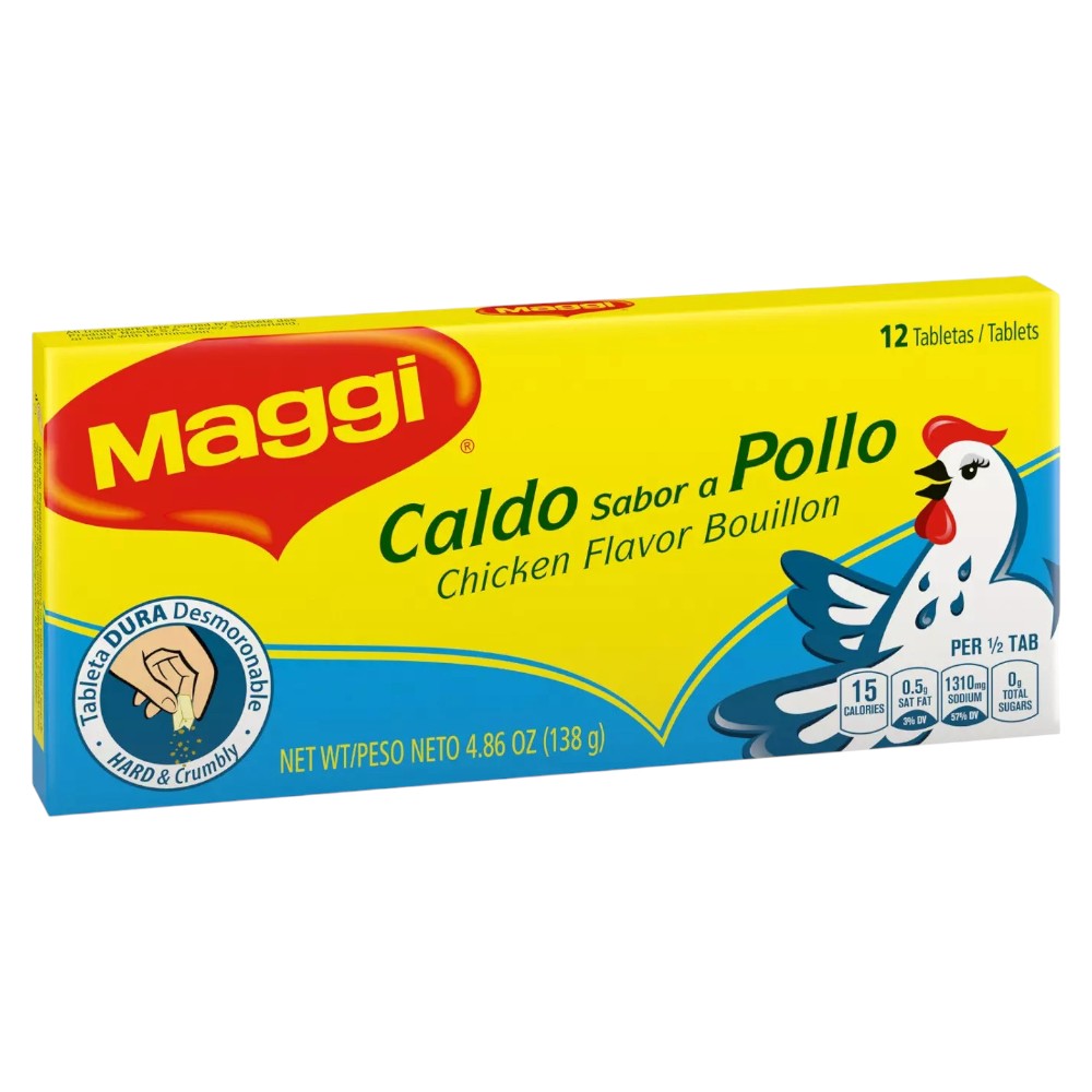 MAGGI CHICKEN FLAVOR BOUILLON CUBES