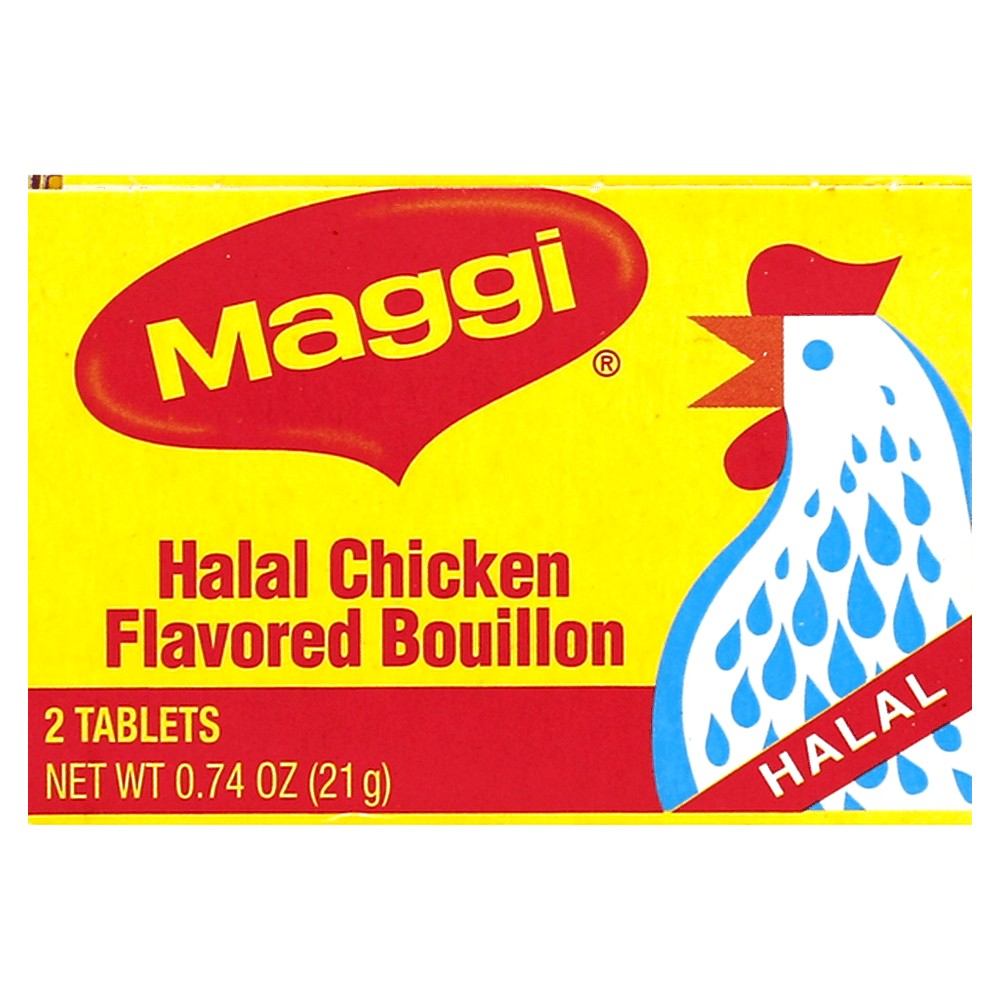 MAGGI HALAL CHICKEN FLAVOR BOUILLON