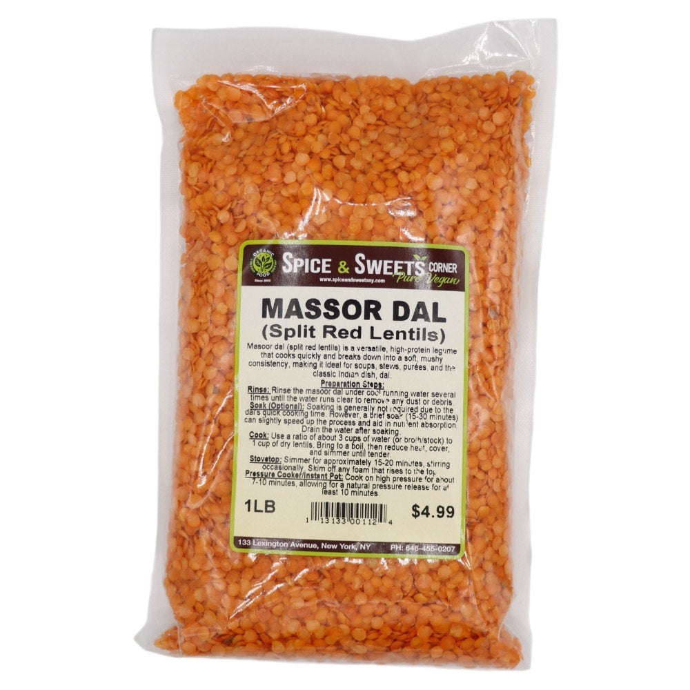 MASSOR DAL (SPLIT RED LENTILS)