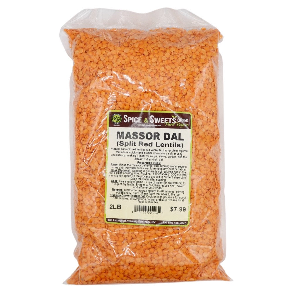MASSOR DAL (SPLIT RED LENTILS)