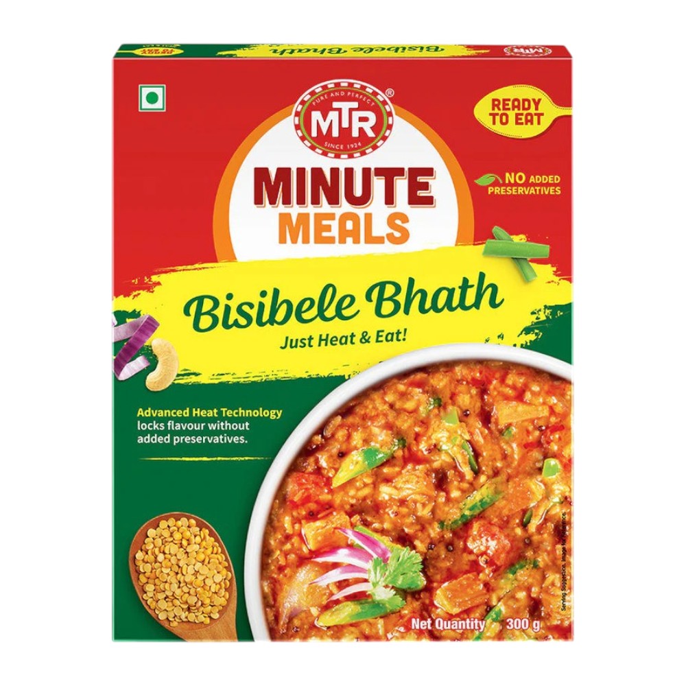 MTR MINUTE MEALS BISIBELE BHATH