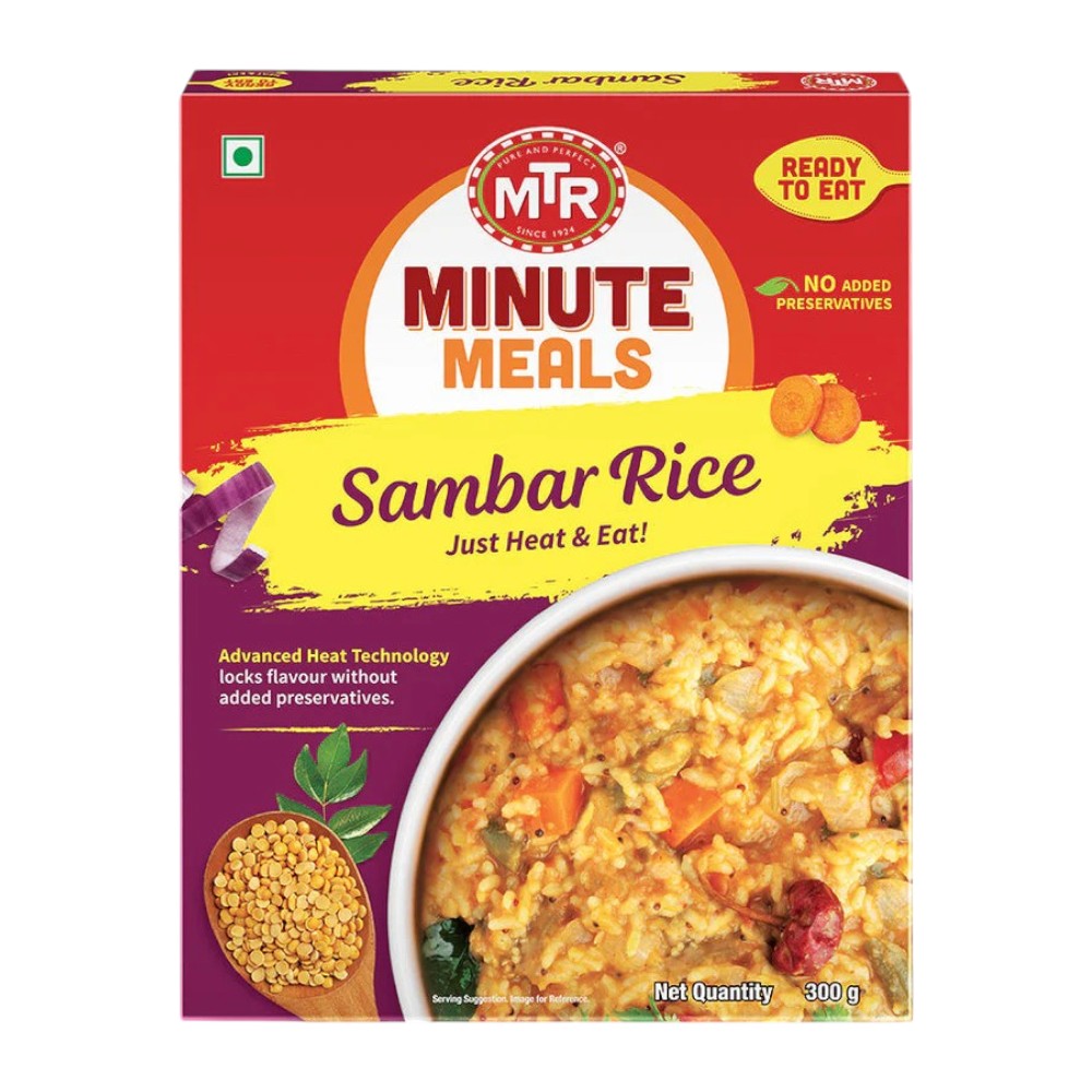 MTR MINUTE MEALS SAMBAR RICE