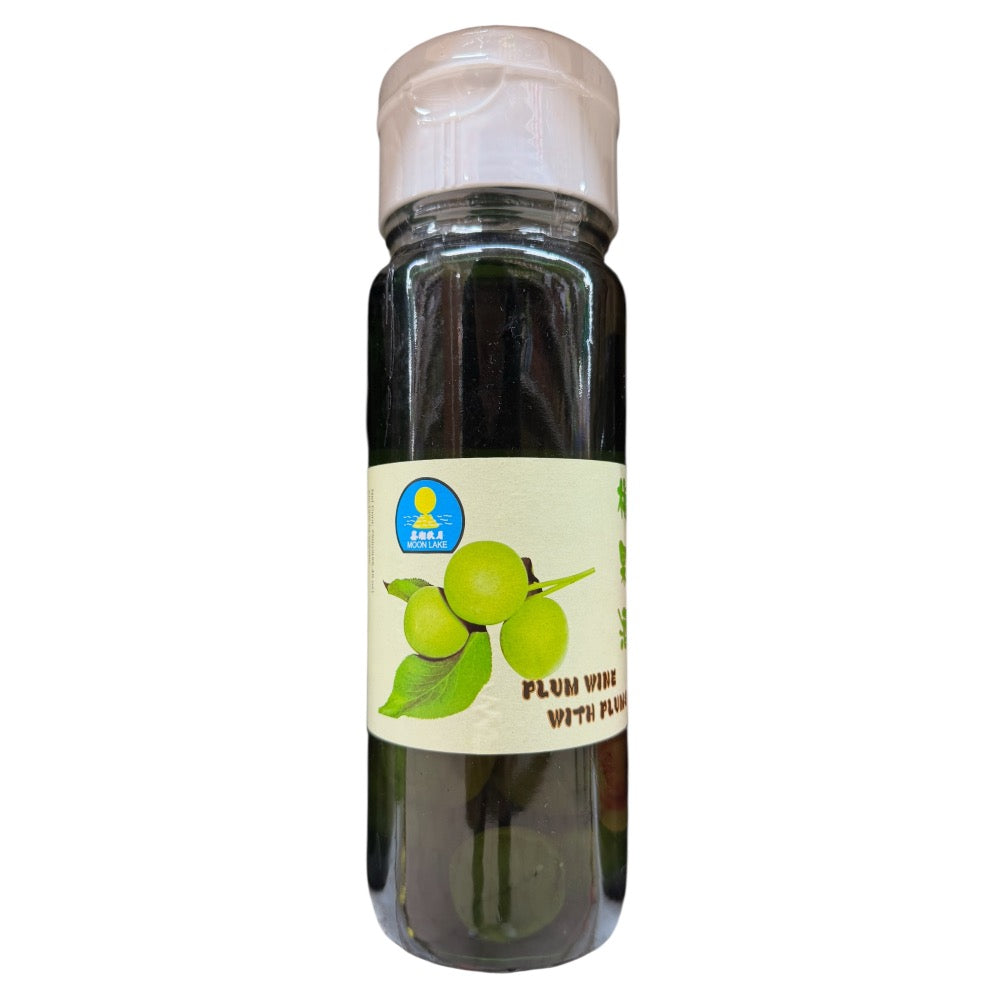 Moon Lake Plum Wine with PLums