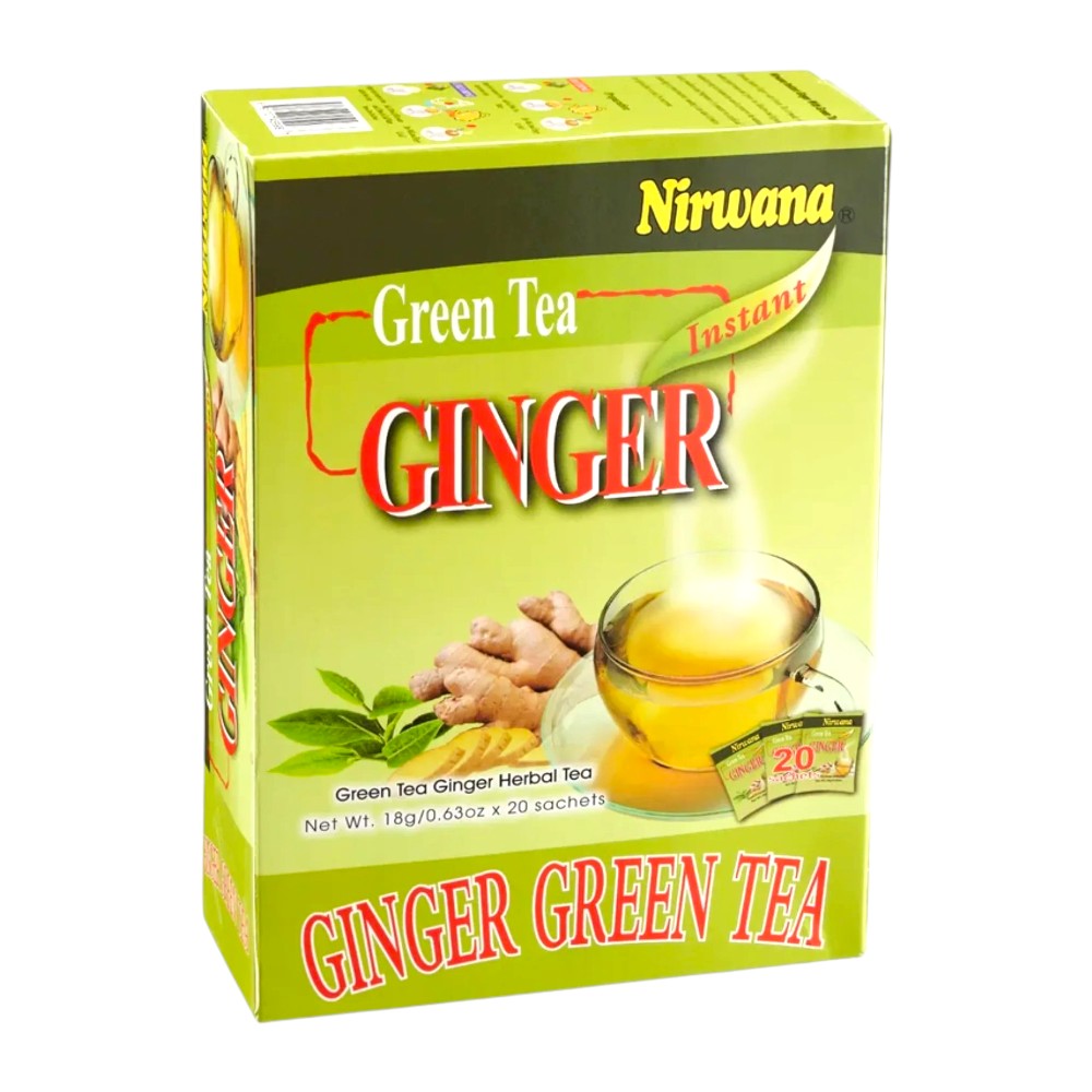 NIRWANA INSTANT GINGER GREEN TEA