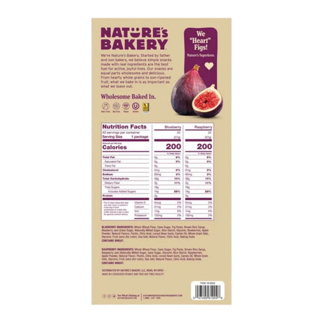 Nature's Bakery Fig Bar, Variety Pack