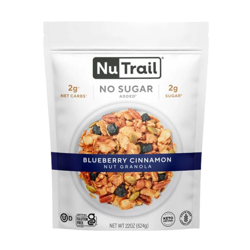 Nu Trail Keto Blueberry Cinnamon Nut Granola