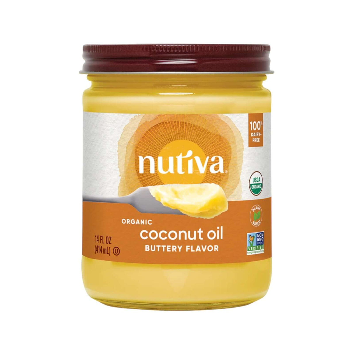 Nutiva Organic Coconut Oil Buttery Flavor