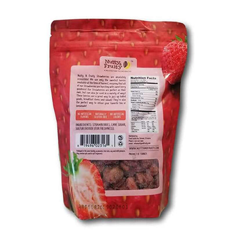 Nutty & Fruity Dried Strawberry Soft & Juicy