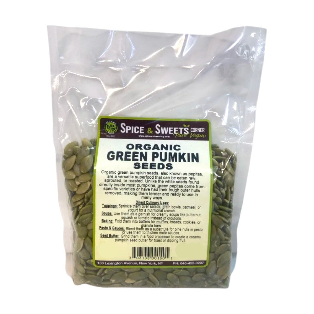 ORGANIC GREEN PUMPKIN SEEDS