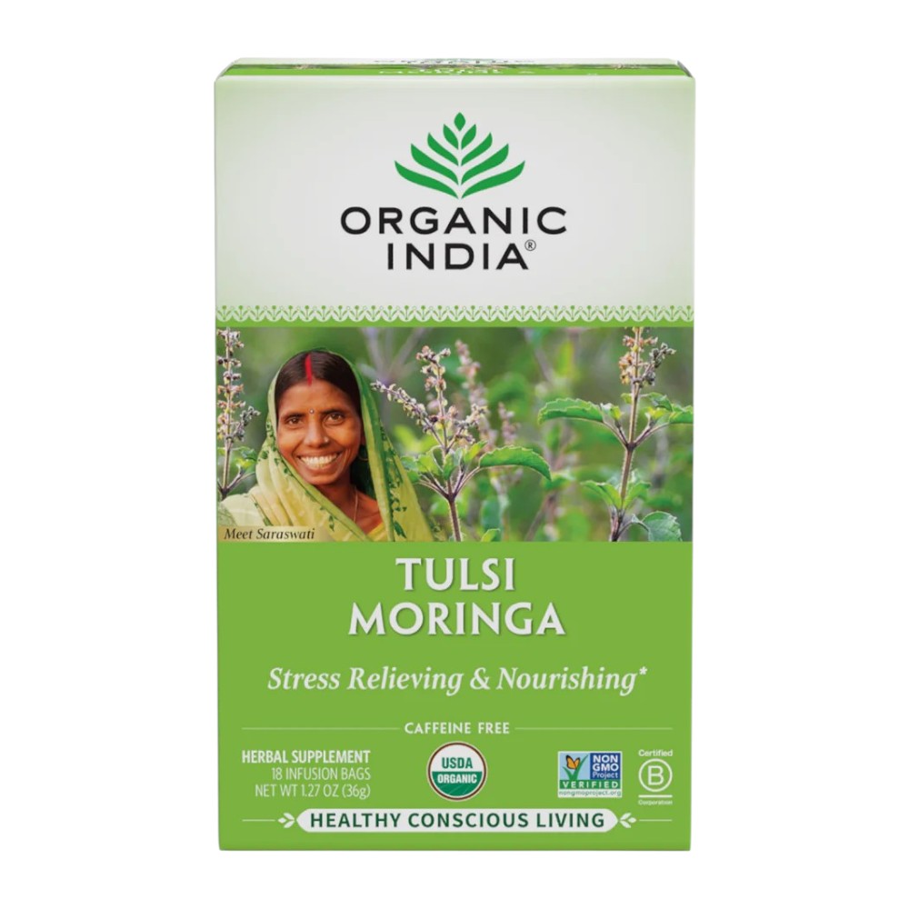 ORGANIC INDIA TULSI MORINGA TEA