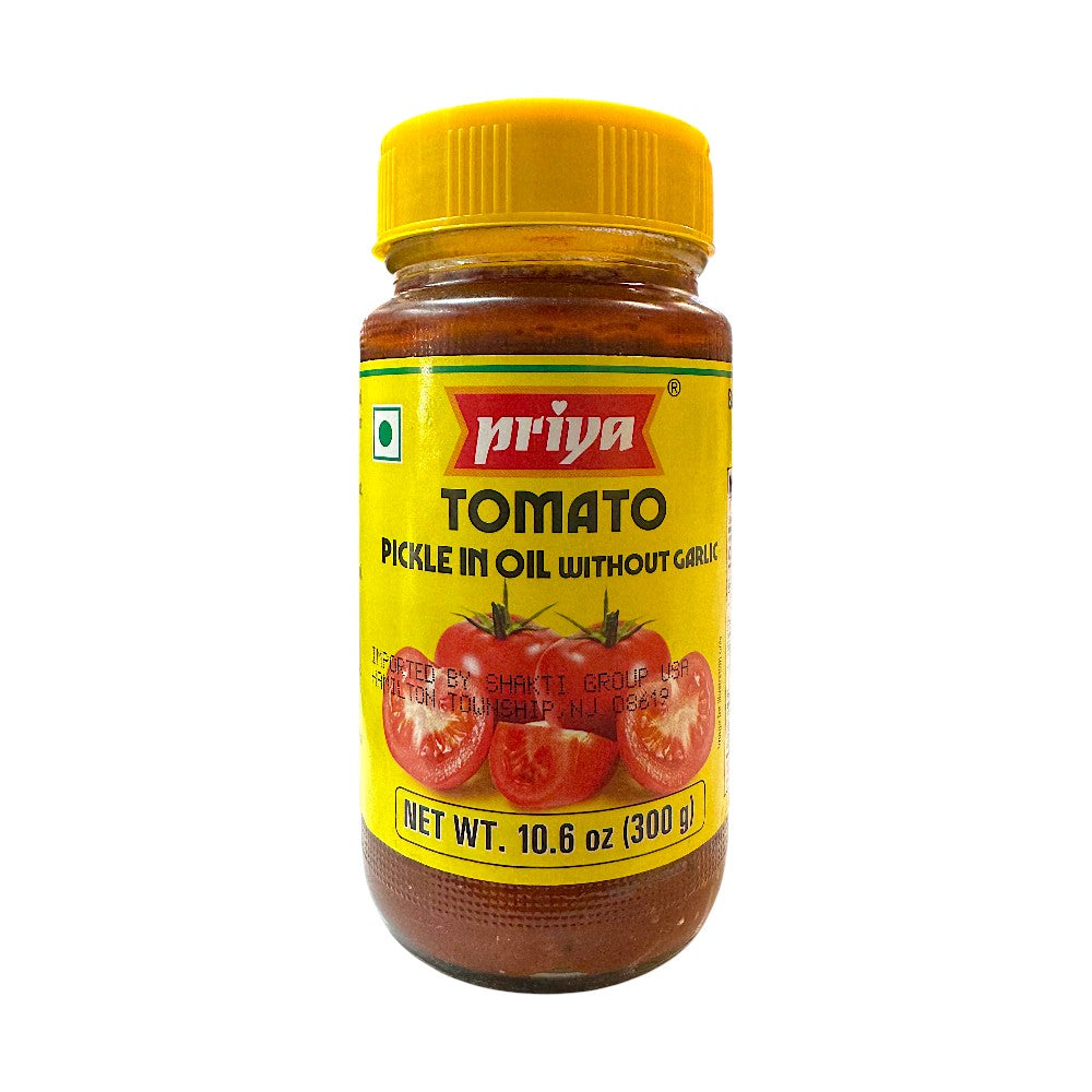 PRIYA TOMATO PICKLE IN OIL WITHOUT GARLIC