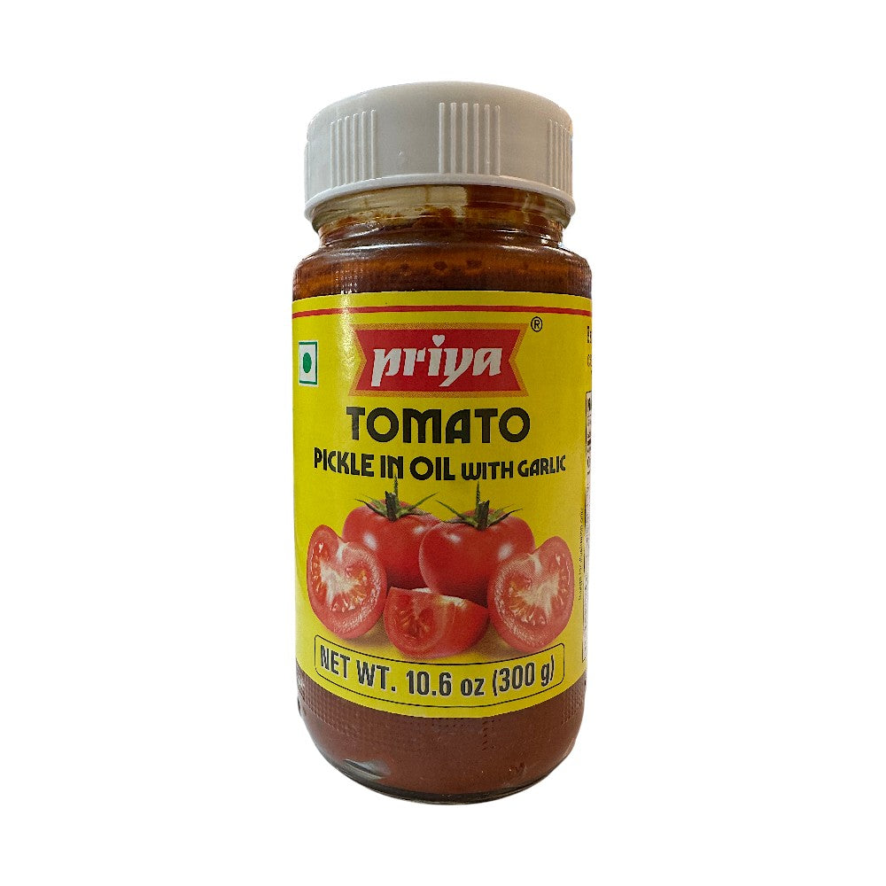 PRIYA TOMATO PICKLE IN OIL WITH GARLIC